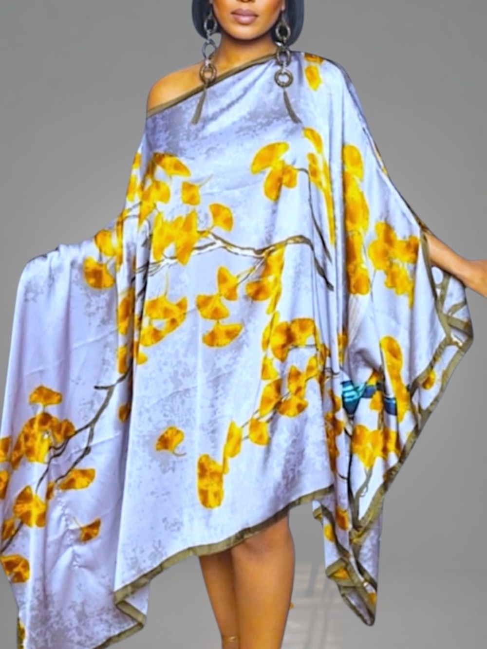 NEW The Madrid Off-The-Shoulder Dress with Dolman Sleeves
